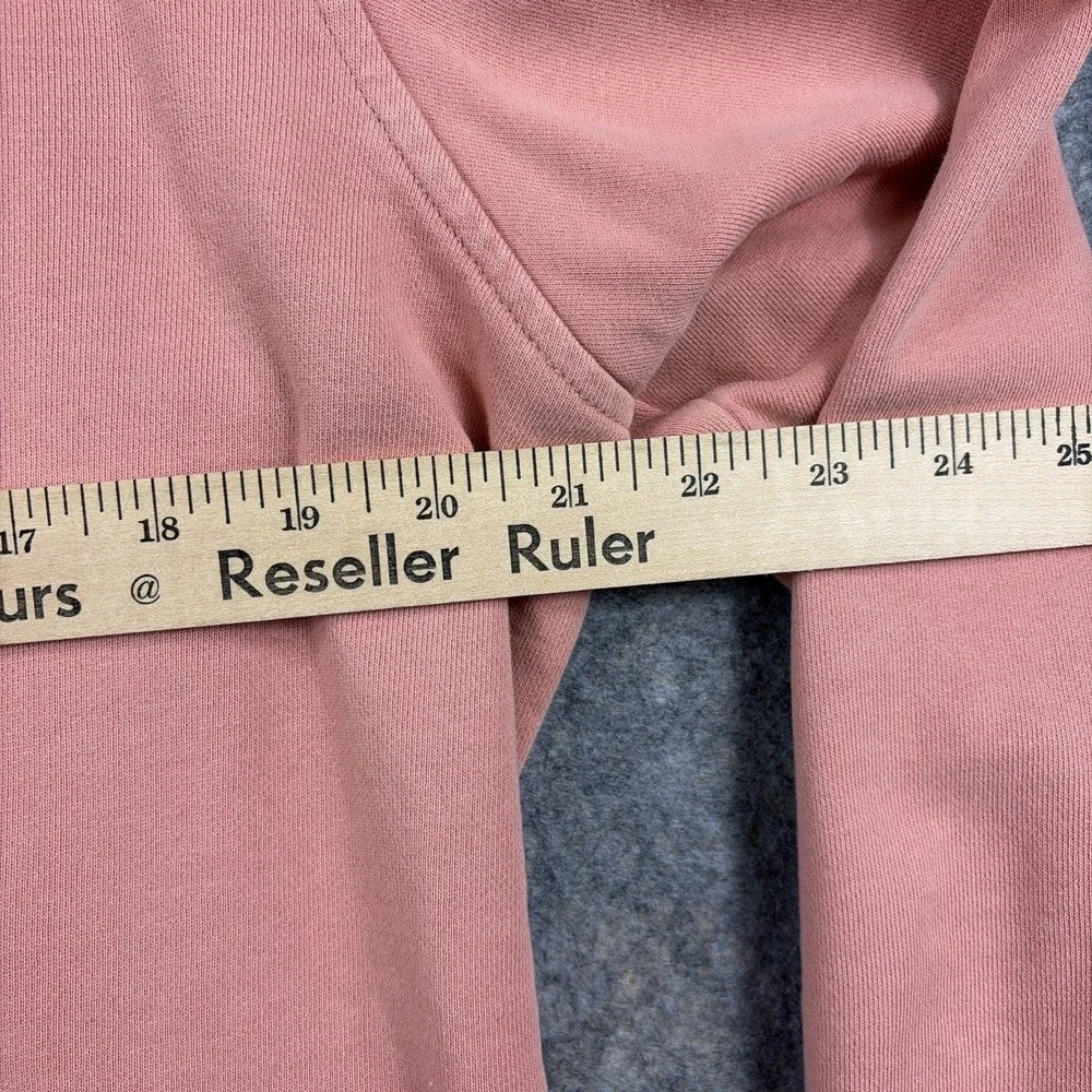 Orvis XL 1/4 Zip Sweater Orange Cotton Blend Signature Collection